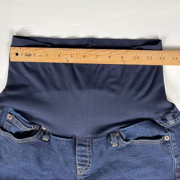 GAP
1969 Maternity Authentic Best Girlfriend Jeans Dark Blue Wash Size 29 - Picture 7 of 11